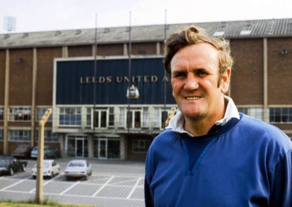 Legendary Leeds United manager Don Revie, pictured at Elland Road in 1971, was renowned for compiling detailed information on every player in opposing teams.