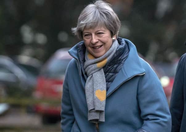 Theresa May attended church in her Maidenhead constituency before briefing Cabinet ministers on her latest statement to Parliament over Brexit.
