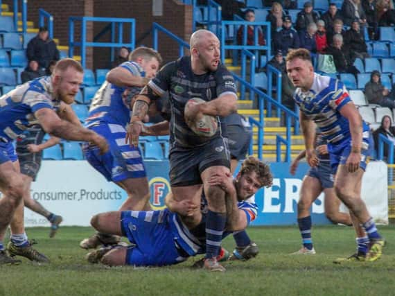 John Davies showcased his importance to Featherstone with an influential display. PIC: Simon Hall.