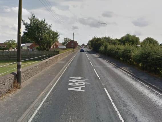 The accident happened on the A614 at Holme-on-Spalding-Moor