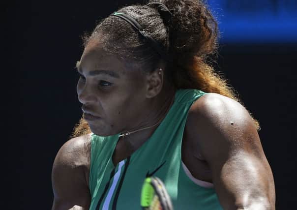 Shock defeat: United States' Serena Williams.