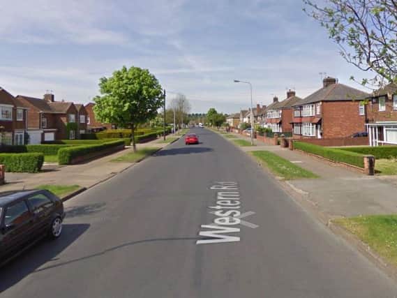 Armed robbers broke into the property on Western Road, Goole
