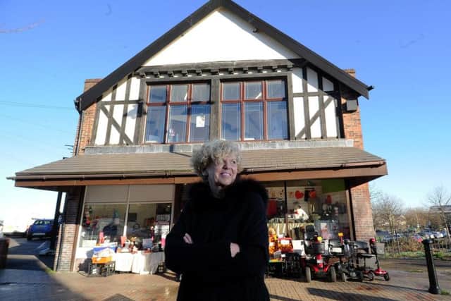 Cate Ward outside the Value For Money Indoor Market, Wath. Picture: Simon Hulme