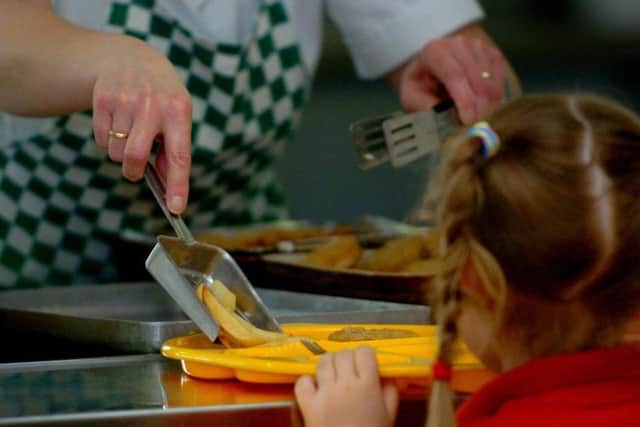 One in five pupils eligible for free school meals do not take up the option. (Credit: PA)