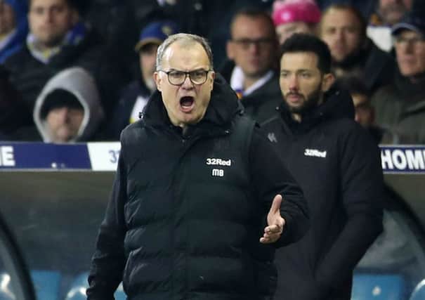 Head coach Marcelo Bielsa  says Leeds United were not distracted by Spygate ahead of last weekends defeat to Stoke City (Picture: Danny Lawson/PA Wire).