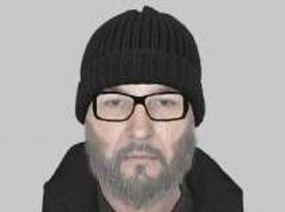 An E-fit of the suspect police want to identify