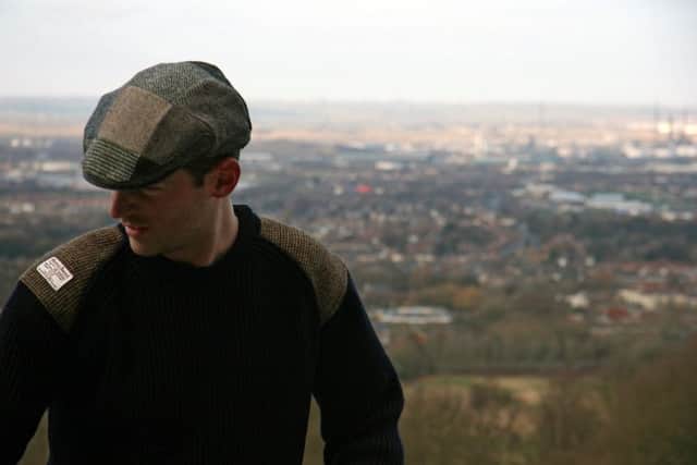 Harris tweed patchwork flat cap, £39.95, Glencroftcountrywear.co.uk