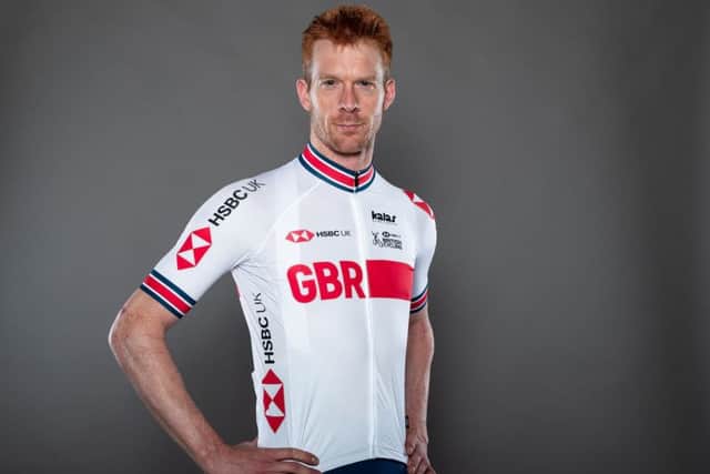 Ed Clancy in GB colours earlier this week (Picture: SWPix)