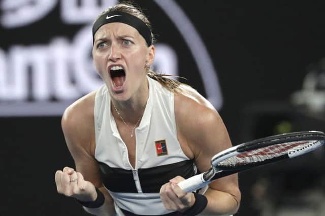 Australian Open finalist Petra Kvitova (Picture: AP)