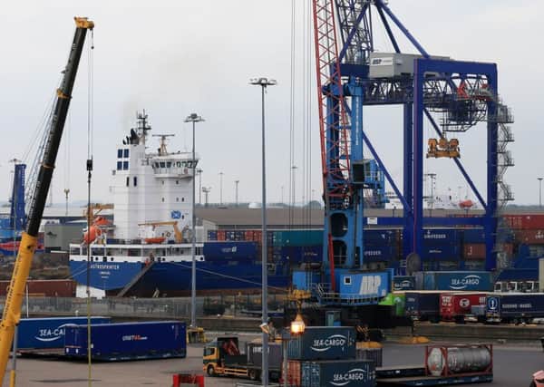 Ports on the Humber run by Associated British Ports handle more than 65 million tonnes of cargo every year. Picture by Lindsey Parnaby/AFP/Getty Images.