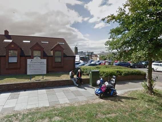 The woman was injured in the car park of Priory Medical Group on Cornlands Road,Acomb, York. Picture: Google.