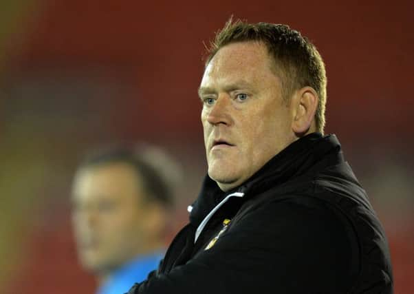 Bradford City head coach, David Hopkin.
 Picture: Bruce Rollinson