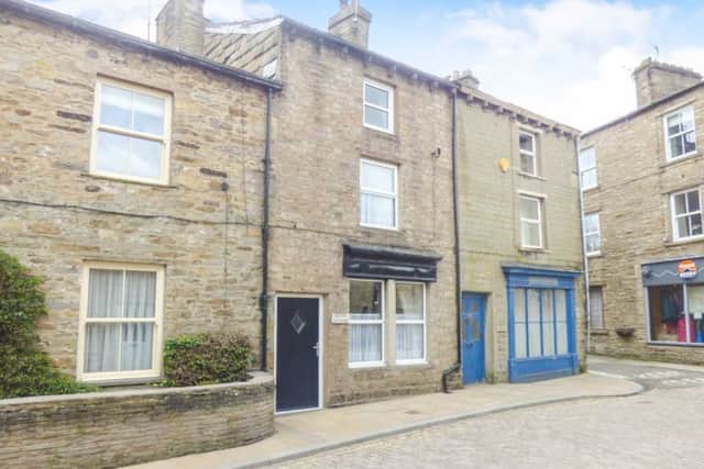 Blythe Cottage, Hawes, has three bedrooms and is £160,000, www.jrhopper.com