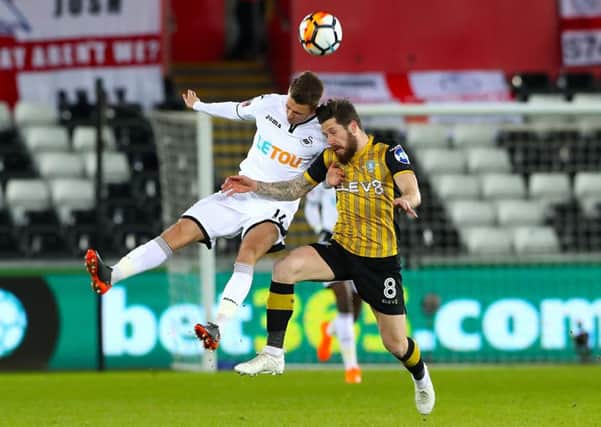 TARGET? Jacob Butterfield, in action against Swansea City while on loan for Sheffield Wednesday . Picture: Nick Potts/PA