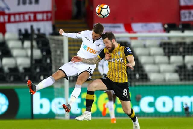 TARGET? Jacob Butterfield, in action against Swansea City while on loan for Sheffield Wednesday . Picture: Nick Potts/PA