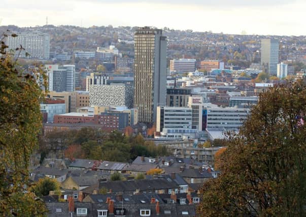 Sheffield City Centre.