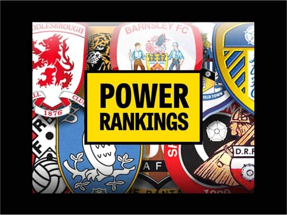 The latest Yorkshire Post Power Rankings