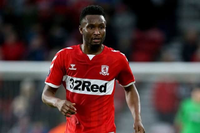 Middlesbrough's John Obi Mikel. Picture: Richard Sellers/PA