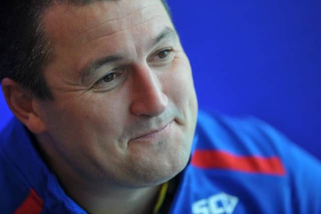 Wakefield Trinity coach Chris Chester at the Betfred Super League launch at Old Trafford, Manchester. (Picture: Tony Johnson)