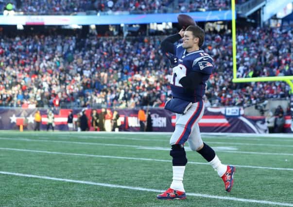 Tom Brady #12 of the New England Patriots will play in his ninth SuperBowl. (Picture: Maddie Meyer/Getty Images)