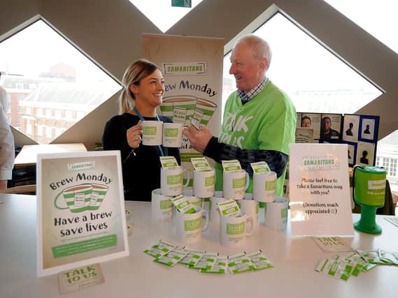 Samaritans recently hosted a Brew Monday at the John Lewis Store, Leeds