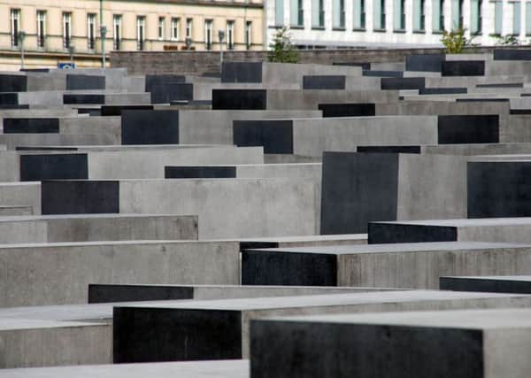 The moving Holocaust Memorial, in Berlin. (PA).