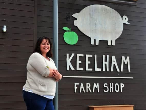 Keelham Farm Shop chief executive Victoria Robertshaw at the company's store in Skipton. Picture by Tony Johnson.