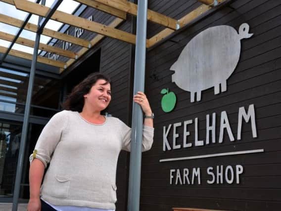 Keelham Farm Shop chief executive Victoria Robertshaw at the company's store in Skipton which opened in 2015. Picture by Tony Johnson.
