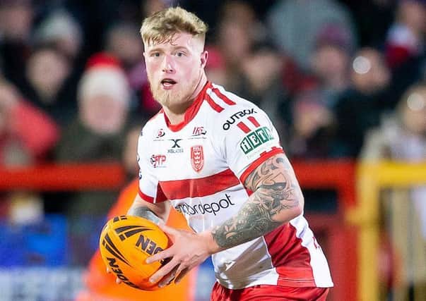 Back in action: Hull KR's Danny Addy.