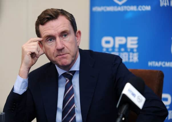ON THE MEND: Huddersfield Town chairman Dean Hoyle. Picture: Jonathan Gawthorpe