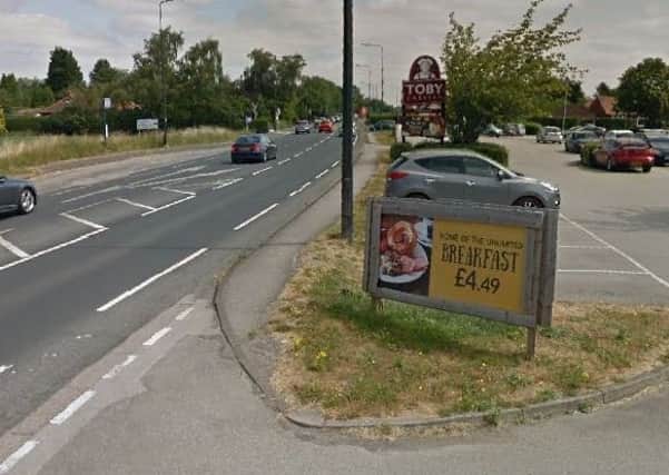 The A1036 Malton Road. Picture: Google.