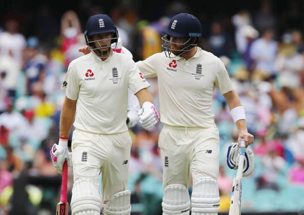 TIM FOR CHANGE: Should England's Yorkshire duo Joe Root, left, and Jonny Bairstow be moved around the England batting order? Picture: Jason O'Brien/PA