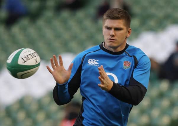 England's Owen Farrell pictured ahead of Saturday's Six Nations victory over Ireland in Dublin (Picture: Lorraine O'Sullivan/PA Wire).