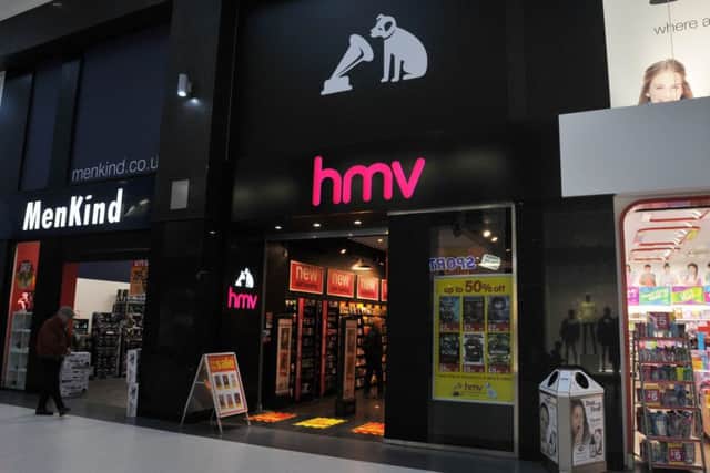 HMV has been acquired out of administration  Picture: JPI Media