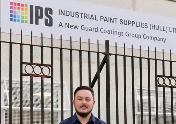 Images shows Calum Doig, Operations Director of New Guard Coatings Group.