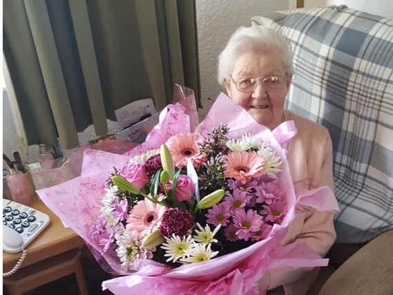 Una celebrated her 100th birthday on Christmas Day!