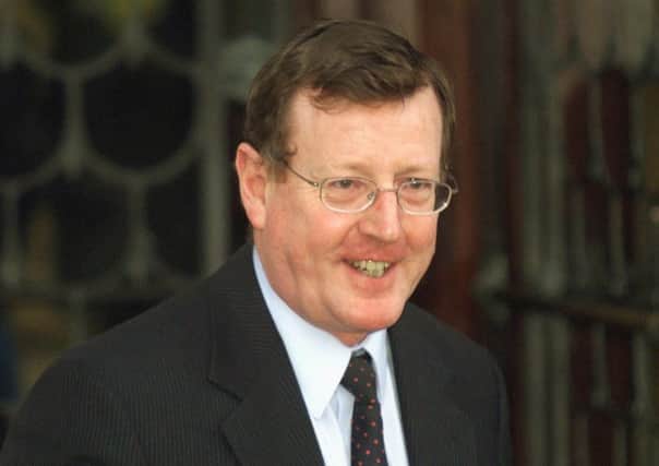 David Trimble is a former First Minister of Northern Ireland.