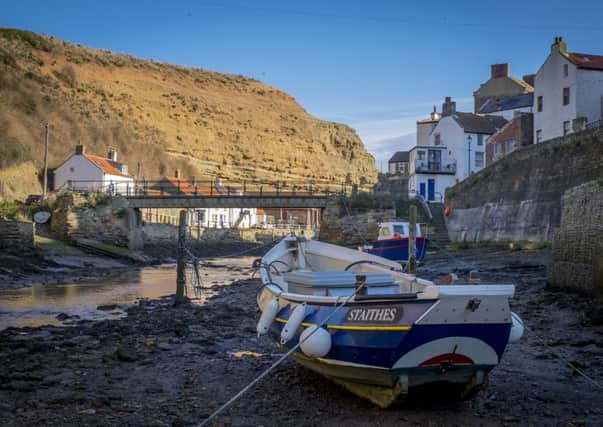 The Environment Agency has awarded Scarborough Borough Council a total of £100,000 in order to develop a long-term strategy to protect the coastal village of Staithes from the ravages of the North Sea. Picture by Marisa Cashill.