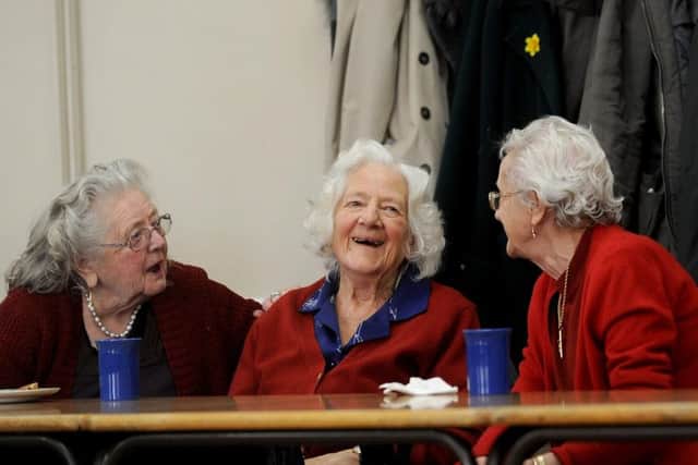 The b:friend social group at Thorne Old People's Welfare Centre. Picture: Simon Hulme