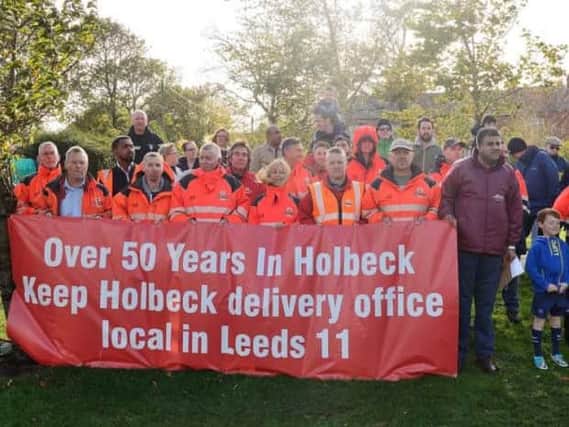 Union workers have won a campaign to keep Holbeck delivery office open.