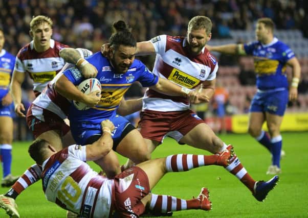 Konileti Hurrell's run is held by 
Wigan Warriors (Picture: Bruce Rollinson)