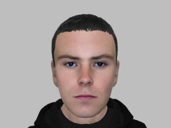West Yorkshire Police e-fit of the Tennis Avenue Bradford carjacking.