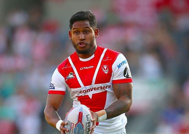 Reigning Super League Man of Steel Ben Barba has been deregistered by the NRL. Picture: Nigel French/PA.