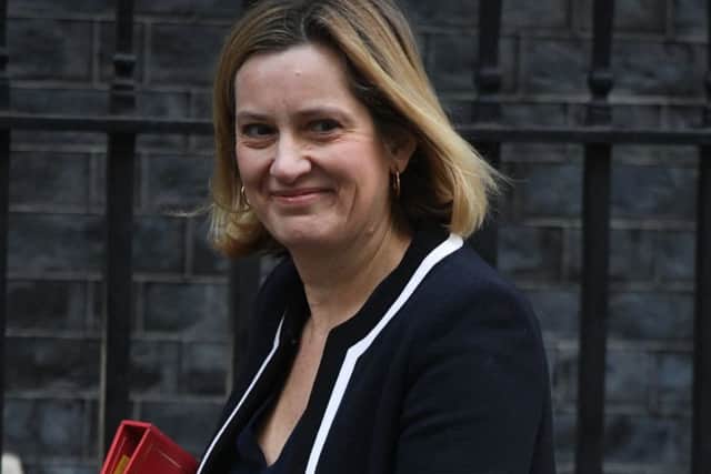 Amber Rudd is the Work and Pensions Secretary.