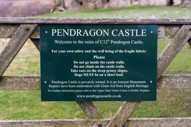 Date:18th January 2019.
Picture James Hardisty.
YP Magazine......Pendragon Castle a Grade I Anient Monument, situated four miles south of Kirkby Stephen in the Mallerstang dale.