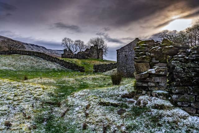 Date:18th January 2019.
Picture James Hardisty.
YP Magazine......Pendragon Castle a Grade I Anient Monument, situated four miles south of Kirkby Stephen in the Mallerstang dale.