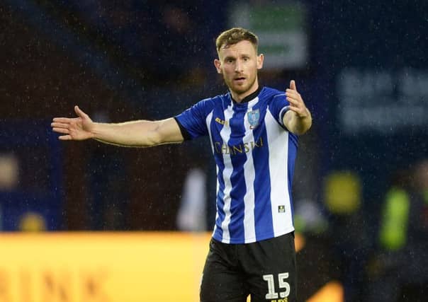 INJURY DOUBT: Sheffield Wednesday captain, Tom Lees. Picture: Steve Ellis.