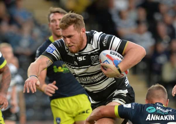 Hull FC prop Scott Taylor faces two Match Review Panel charges (Picture: Bruce Rollinson).