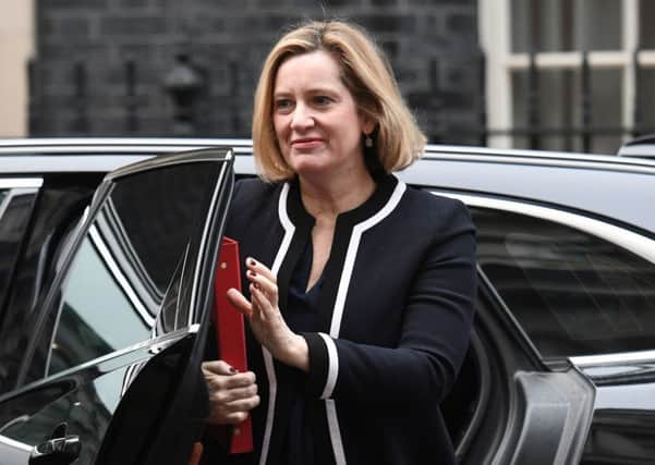 Work and Pensions Secretary Amber Rudd has suggested there is a link between Universal Credit and increased use of food banks.