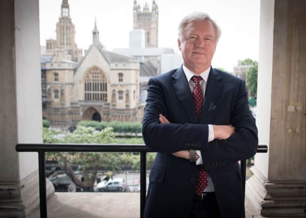 David Davis, the former Brexit Secretary, favours the scrapping of HS2.